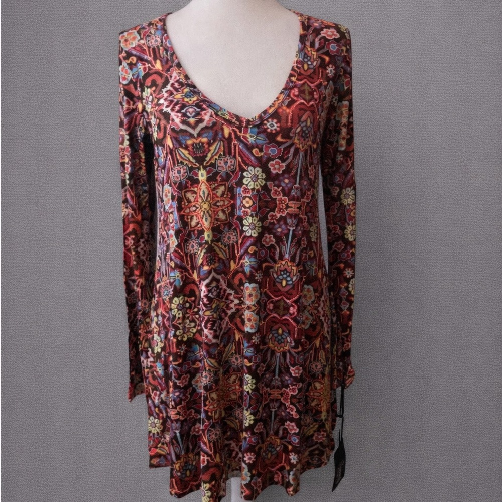 Michael Lauren print dress
